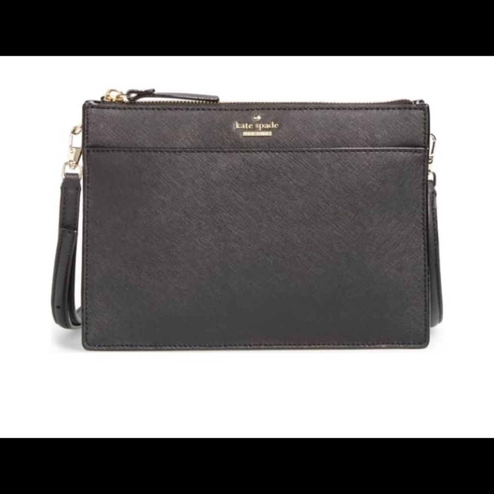 Kate Spade leather shoulder bag and card holder